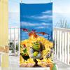 Funny Classic Film S-Shreks-S Green Towel Soft Pool Gift For Travel Gym Shower Camping Quick Dry Sports Large Beach Towels