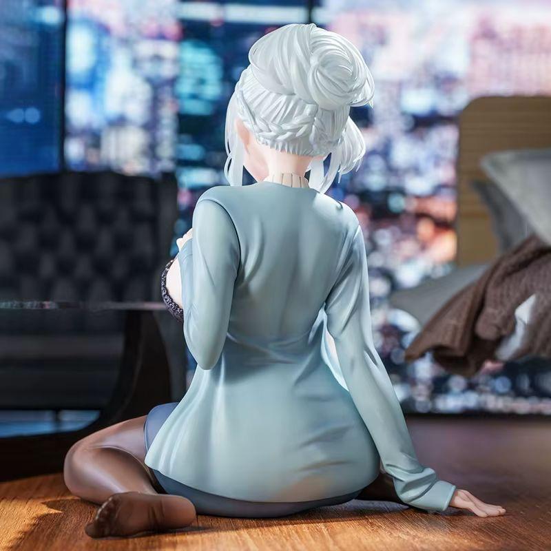 14cm Restored Yukino Sitting Posture Model Sexy Beauty Anime Peripheral Character Figure Mifuyu Yukino Desktop Decor Boy Gifts Premium Quality