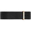 Daniel Wellington Classic Black Cornwall Men's Watch 40mm Stylish Business Timepiece Black