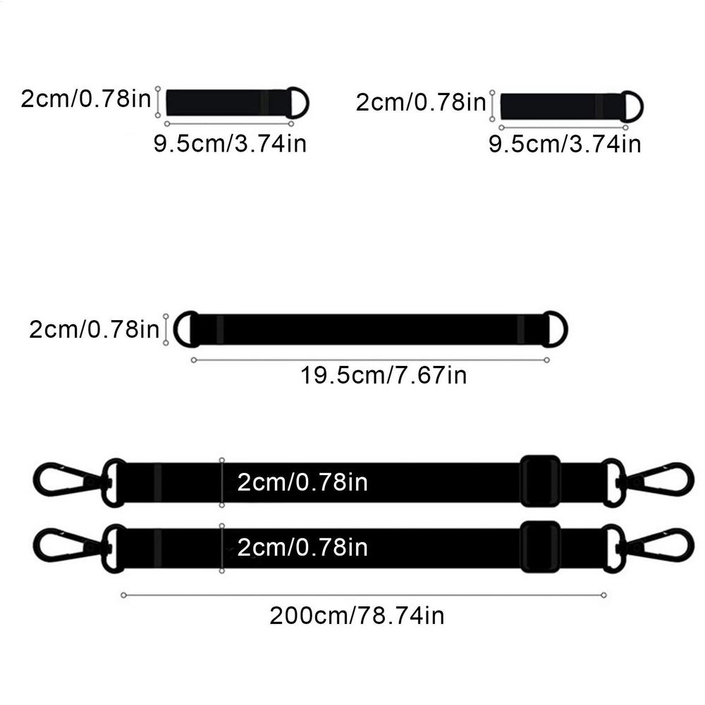

Tent Tensioners Weatherproof Tie Buckle Strap For Sunshade Umbrellas Adjustable Lightweight Parasol Tie Strap Outdoor Camping чорний