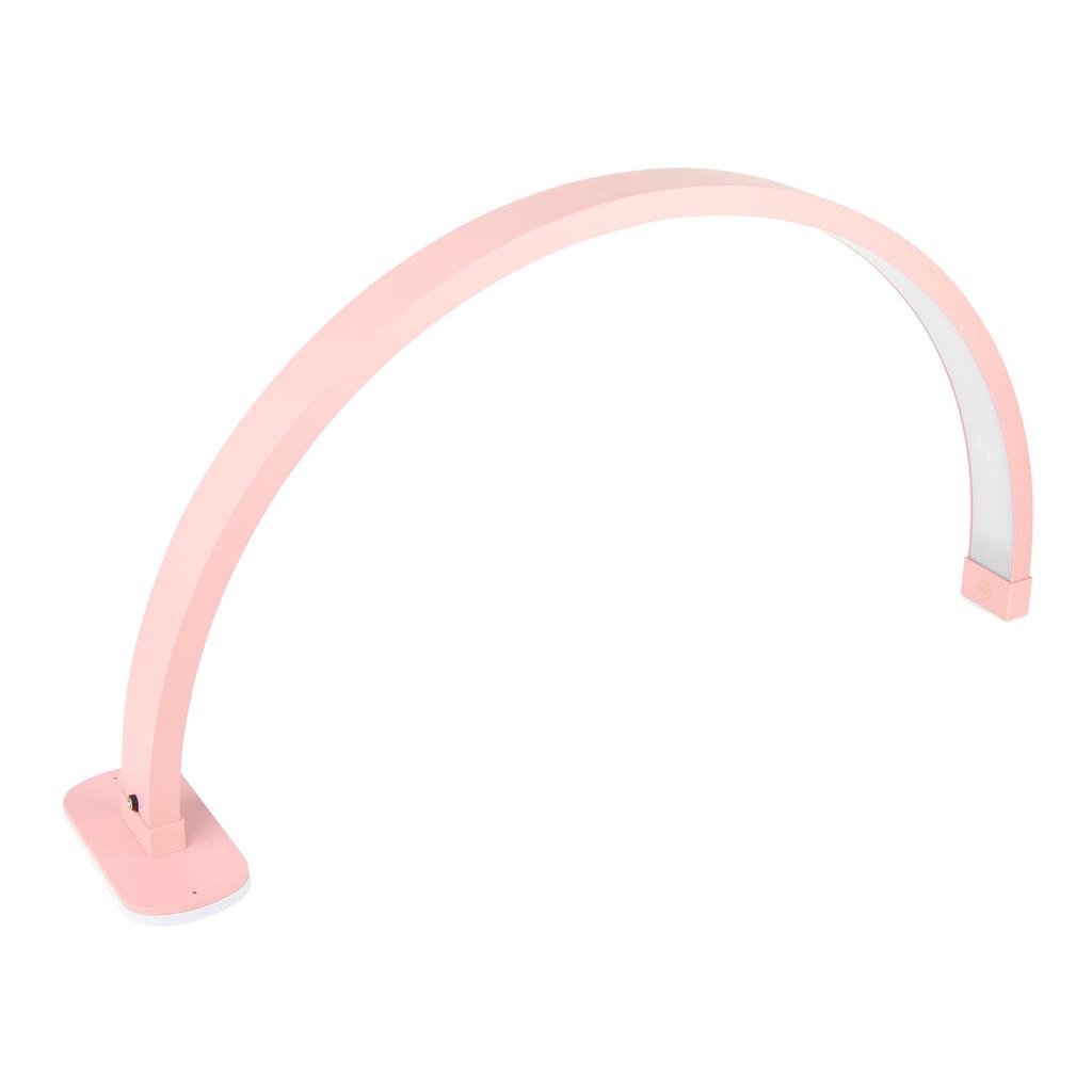 29.5in Half Moon Nail Desk Lamp 40W 3200‑5600K 2000LM Button Control Manicure Desk Lamp for Nail Eyelash Extension