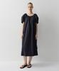 Ia Joy Puff Shirring Dress (Navy)