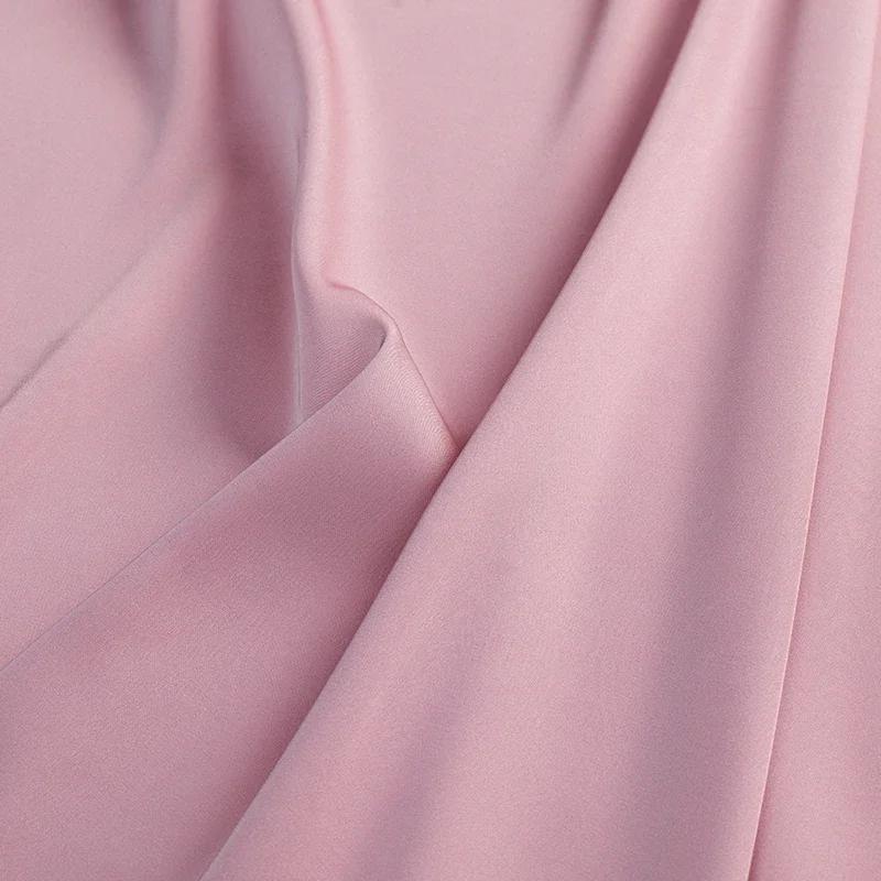100x125cm  Ice Sensitive Thin Stretch Matte Satin Fabric Satin Dress  Camisole Shirt  Pajamas  Qipao Clothing Design Fabric