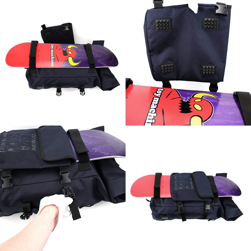 TOY MACHINE Backpack, Plenty of Storage, Specialty Skater Series, Navy, TM-B004-NVY