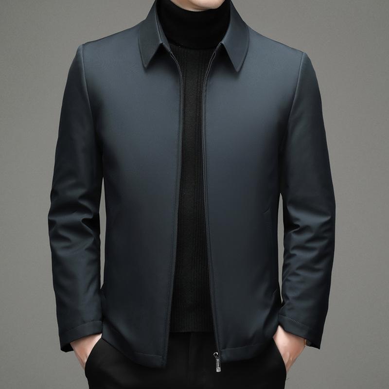 

Мужская утолщенная и теплая куртка из белого утиного пуха 2025 зима новая куртка-подкладка хлопковая куртка 4XL/195