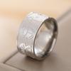 EUEAVAN Mysterious Ancient Egyptian Symbol Ring Stainless Steel Ankh Cross Eye of Horus Sphinx Rings Vintage Amulet Jewelry Gift