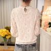 Spring Autumn Chiffon Lace Blouse Women Shirts Summer White Tops Blusas Women Long Sleeve Blouses Women Clothing Feminine