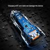36W Dual USB Type-C Fast Car Charger with Metal QC3.0