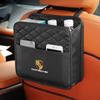 Car Seat Back Storage Bag Tissue Box Trash Can  Large Capacity Storage For Porsche 911 718 Taycan Panamera Cayenne Macan Cayman