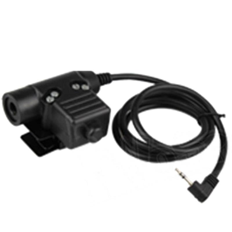 Z.tactical PTT s taktickými sluchátky U94 PTT adaptér Prstový mikrofon pro taktické venkovní hry