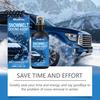 Clear Glass Anti Freeze Car Windshield De-Icer Spray, 100ml Winter Window Snow Melting Agent for Auto Mirrors Ice Solution Trucks And Metal Surfaces,