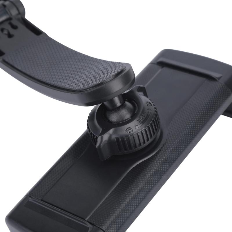 Car Tablet Stand with Suction Cup Base, Viewing Arm and Clamp Frame for Daily Commute Navigation, Travel Viewing and Passenger Use