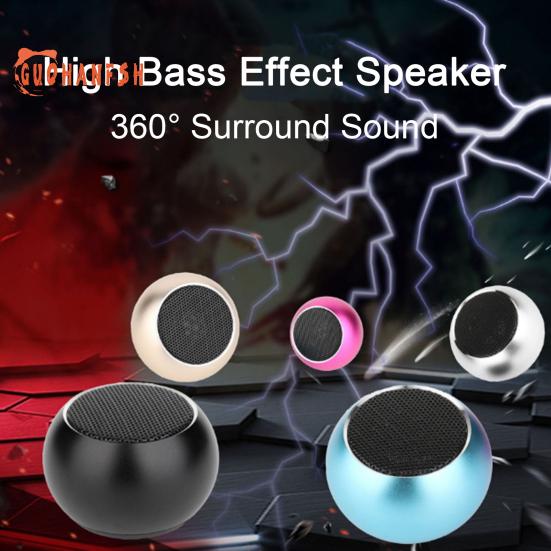 Portable Speaker with 360-degree Surround Sound, High Bass Effect - Bluetooth-compatible 5.0 Music Speaker
