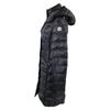 MONCLER HERMINE Hermine hooded down jacket coat 00 blackUsed