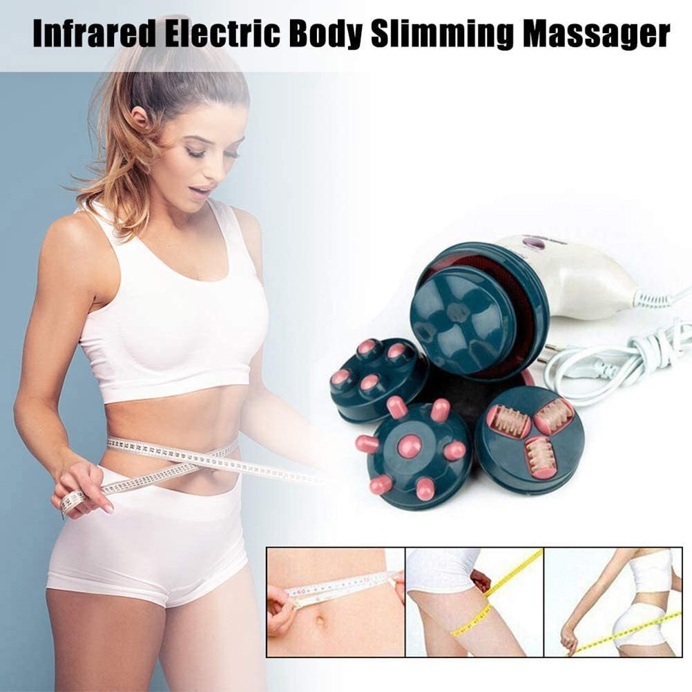 Electric Cellulite Massager Weight Loss Massager with 4 Massage Heads for Firming And Shaping