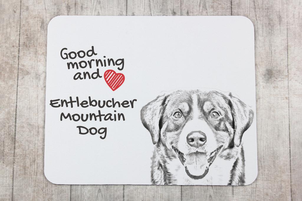 Entlebucher Mountain Dog – Mouse pad with print, personalized dog-themed mouse pad | Art-Dog