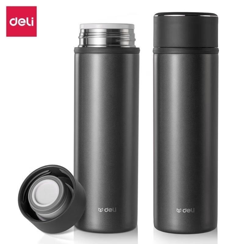 Deli LL601-BGY Business Thermos Cup