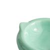 Dog Bowl Water Porcelain Pet for Puppy Supplies Food and Blue