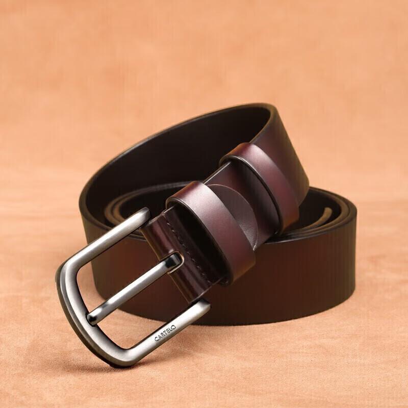 Cartelo Men's Pin Buckle PU Leather Belt