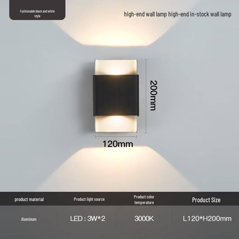 Modern Minimalist Luxury Wall Lamp for Living Room, Bedroom, or Stairway