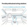 5M Car Environment El Wire LED USB Flexible Neon Interior Lights Car Decorative Accessories Dome Lights 6