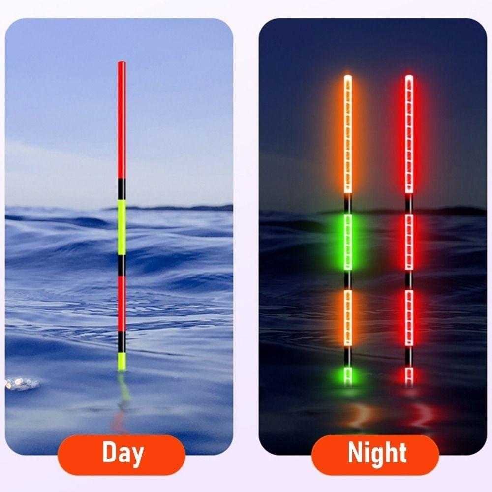 Buoy Strike LED Light Float Indicator Rock Fishing Floats New Electronic Fishing Float  Long Tail