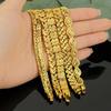 Women's Geometric Bracelet: Leaf & Heart Design, Imitation Gold Plated, 24K Hidden Clasp
