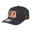 New Era Tigers Polyester Fiber Peaked Cap Unisex Couple Style Black 60538361
