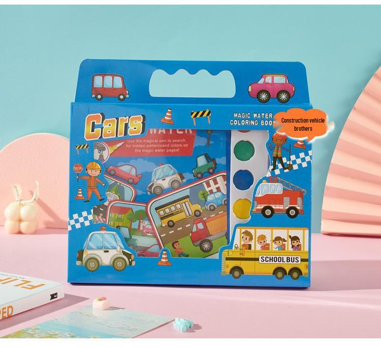 Children's Water Painting Doodle Book Set - Toddler Coloring Toy for June 1st Gift