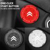 Car Interior Modification One-button Start Button Ignition Switch Rotating Protective Cover for Citroen C3 C4 C3-XR C5 Picasso aoi123