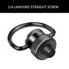 Stainless Steel 1/4Inch D Rings Screw Hinged Holder Camera Slings Screw For Photography Gear Attachment Camera Accessory