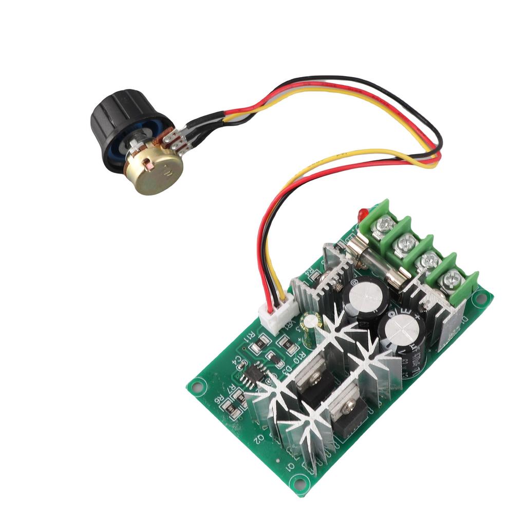 DC Motor Drehzahlregler 20A Stromregler 12V 24V 36V 48V Hochleistungsantrieb PWM Reglermodul