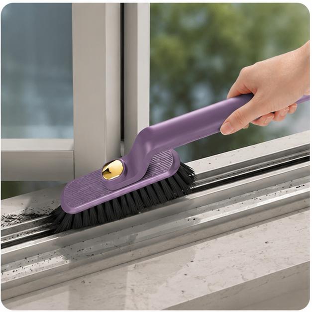 Xiaomi Rotating Long Handle Cleaning Brush Handheld Tile Floor Brush for Kitchen Sink Bathroom Gap Corners Wall Daily Cleaning Tool