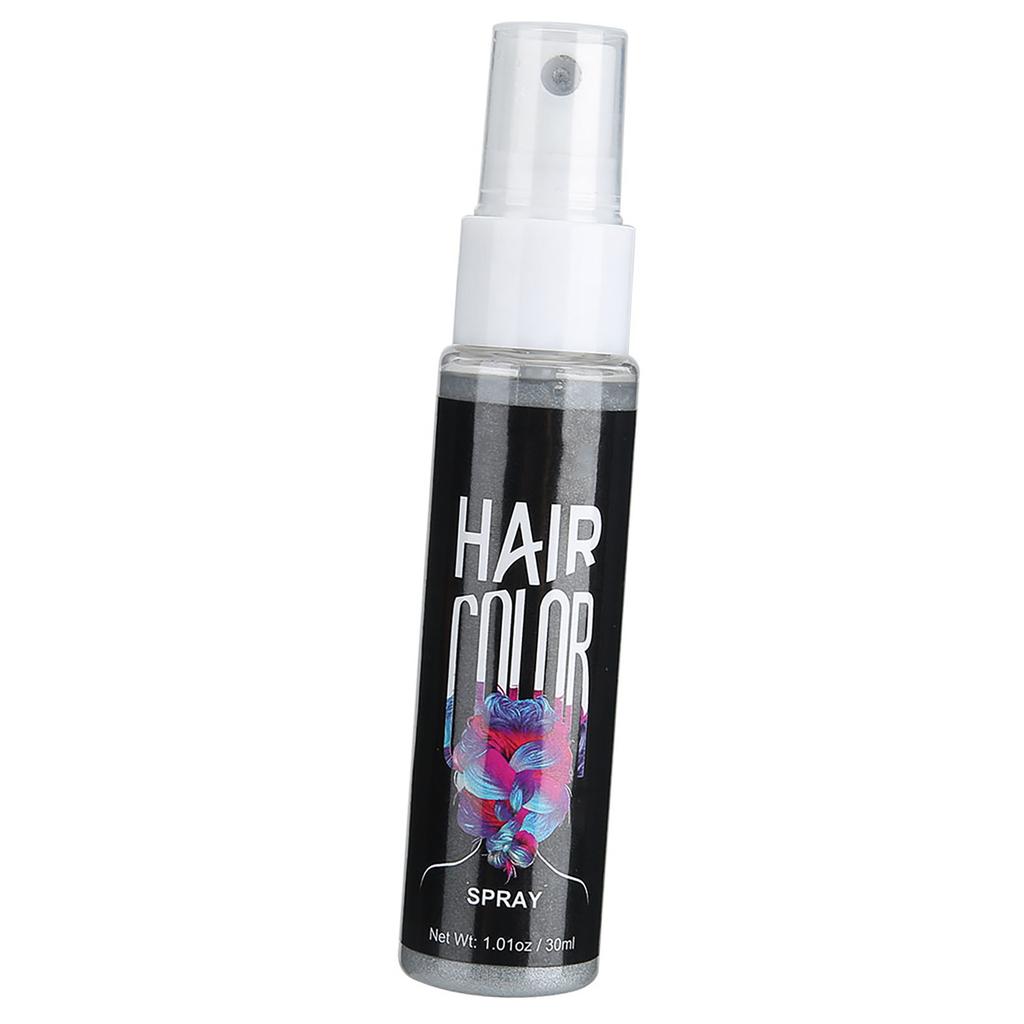 Sevich 30ml Temporary Hair Dye Spray DIY Hair Color Spray Hair Spray LiquidGray
