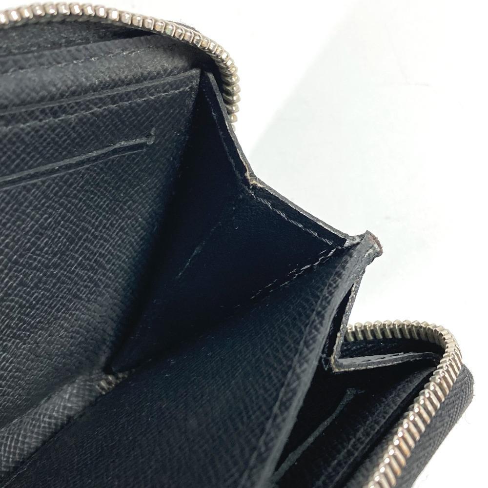 Louis Vuitton N63076  Damier Graphite zip-around coin purse Wallet Coin Case