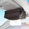 Car Tissue Box Towel Sets Car Sun Visors Tissue Box Holder Auto Interior Storage Decoration Waterproof