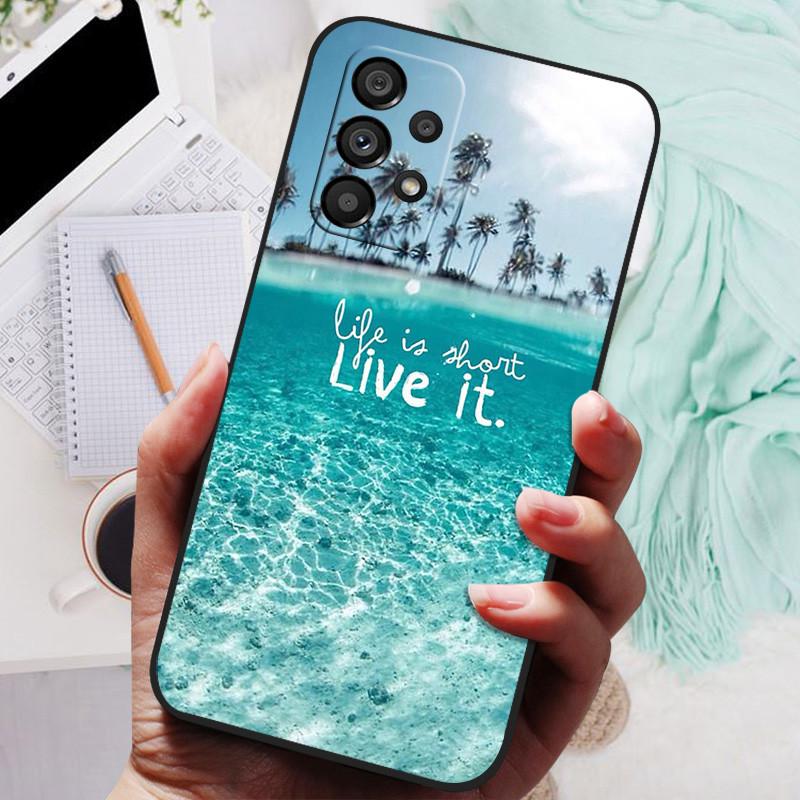 For Samsung A53 5G Case Soft TPU Silicone Phone Covers for Samsung Galaxy A33 A73 5G Case Bumper A 53 A53 Shockproof Coque Cover