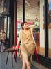 Ellichoi Mulberry Slip Dress [Olive]