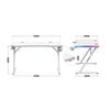 Bureau Gaming - HUZARO - HERO 2.5 - LED RVB - Blanc - 120x60x75cm - Pratique Et Robuste