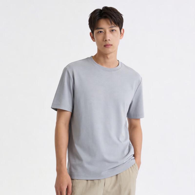 JD FASHION Men s Casual Cotton Round Neck T-Shirt 2XL