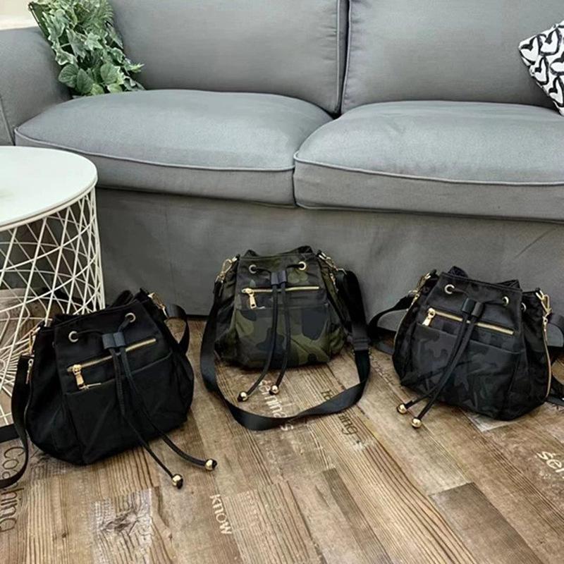 High-Texture Bucket Bag, Nylon Fashion Women'S Bag, Messenger Bag, New Trend Bag, Anti-Theft, Versatile And Casual Quality