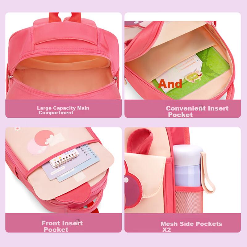 Dijiuchengbao Kindergarten Backpack, Cute Cartoon Unicorn Design, Suitable for Both Girls And Boys,