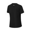 Li Ning Fitness Series T Shirts Women's Black V Neck Moderate ATSW338-4