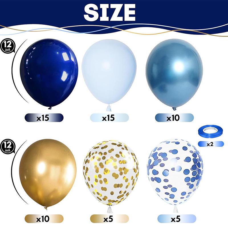 12-Inch Latex Balloon Set: Customizable Decoration Pack