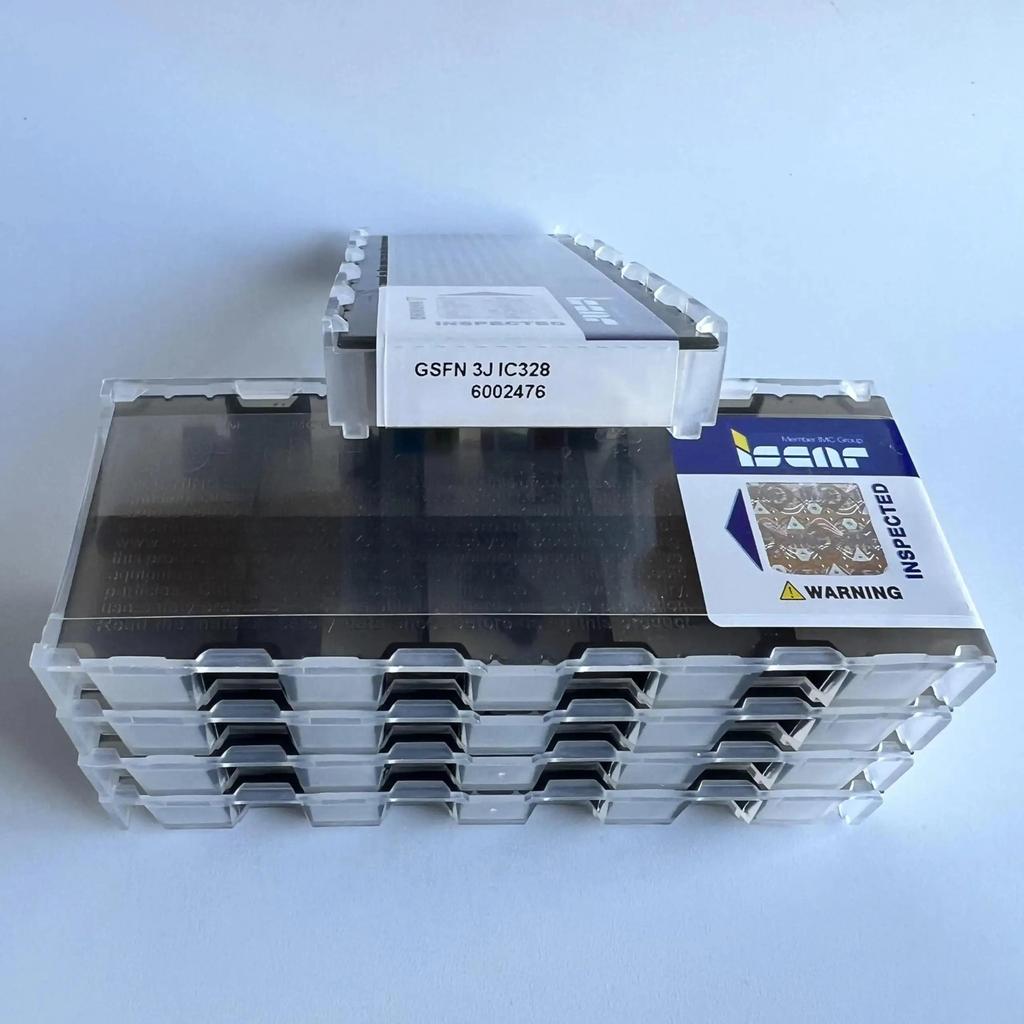 ISCAR / GSFN3J IC328 /Industrial indexable Carbide Inserts 10 PCS