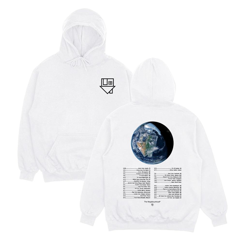 The Neighbourhood The Wourld Tour 2026 Mikiny Hip Hop Wiped Out! Grafický streetwear na 10. výročie pre ženy a mužov, ležérne pulóvre