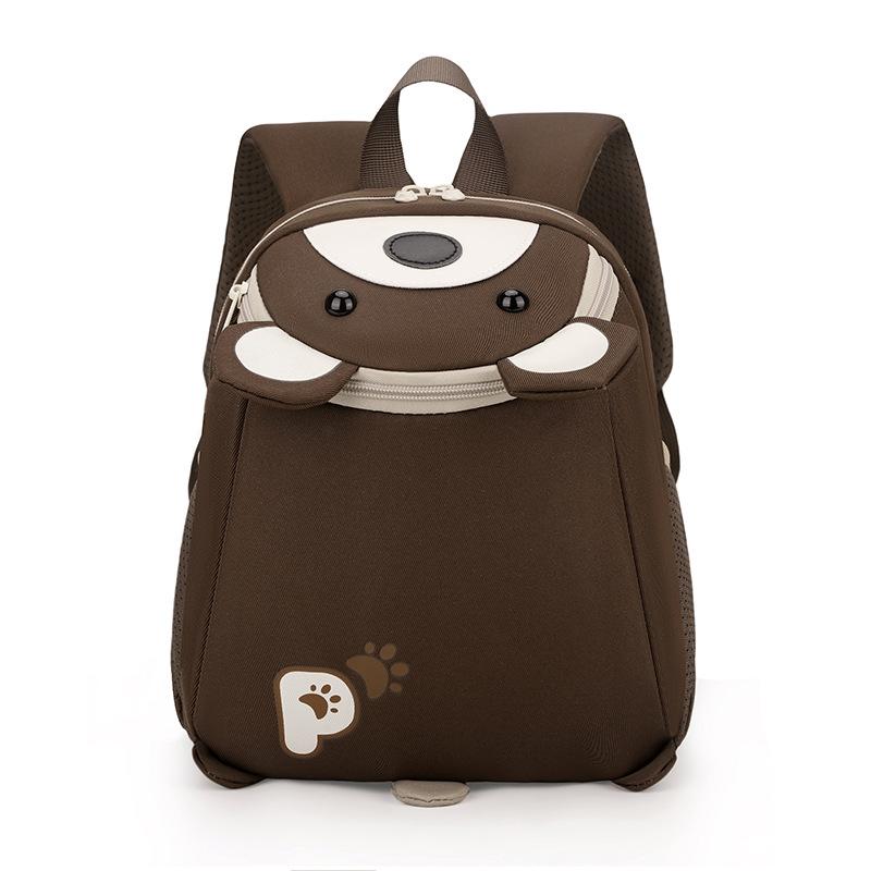 

Мультяшный детский школьный рюкзак для мальчиков и девочек, рюкзак в детский сад кофейный