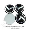 56mm 4PCS Car Wheel Center Hub Sticker Accessories for KIA K7 K9 K2 K3 K5 KX3 Rio Sportage Sorento Ceed RIO Soul Stinger