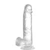Big Crystal Jelly Realistic Clear Dildo Suction Cup Huge Transparent Penis Dick Anal Product Sex Toys For Woman Lesbian Adult