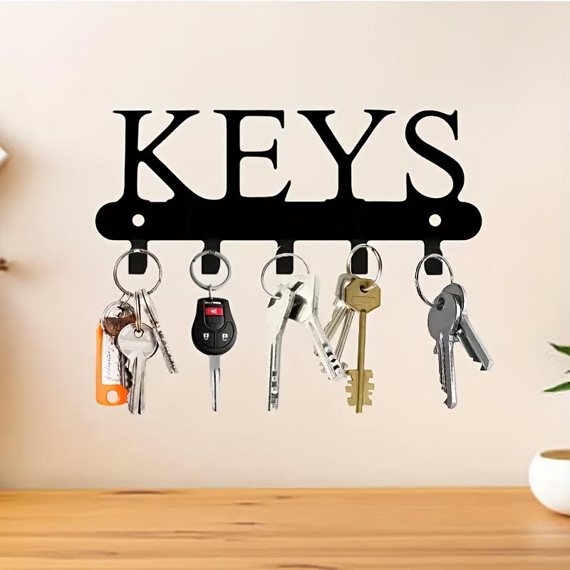 Metal Wall-Mounted Decorative Hanger, 1pc Towel Key Clothes Hanger Organizer, Never Lose Your Keys Again
